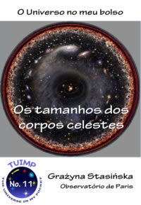 Os tamanhos dos corpos celestes